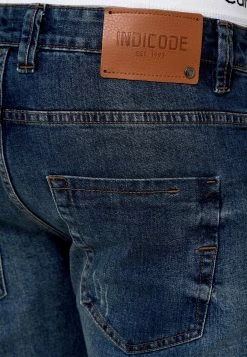 Indicode Jeans Mcintyre - Straight Leg Jeans - Blue -Indicode Jeans Verkoop winkel af5c748ba8624382b30e57fe407a5fed