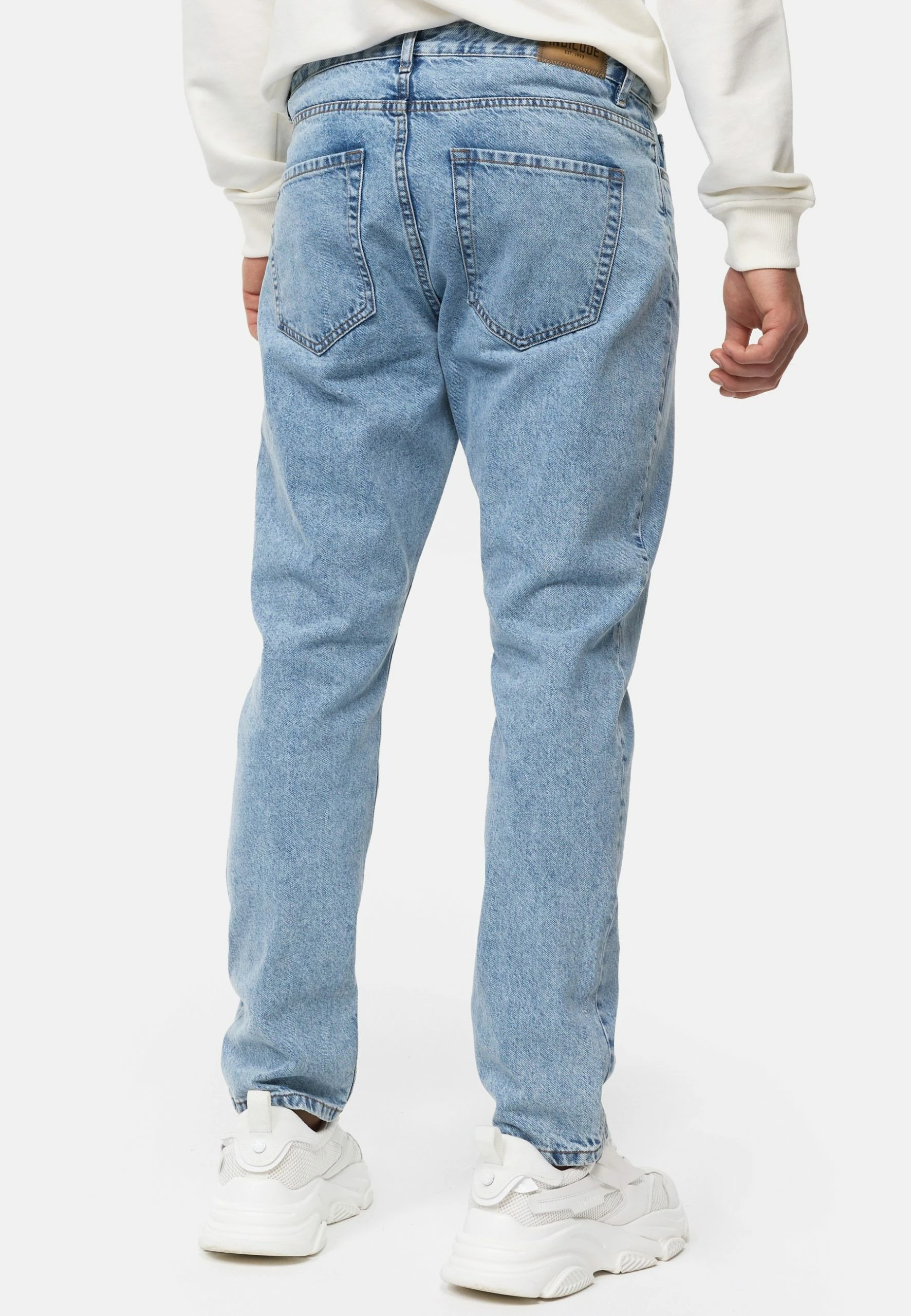 Indicode Jeans Incobra - Straight Leg Jeans - Frozen Bleach 5 Indicode Jeans Incobra - Straight Leg Jeans - Frozen Bleach - Afbeelding 3