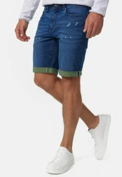 Indicode Jeans Zalento - Jeansshort - Dark Blue -Indicode Jeans Verkoop winkel b657d8a7f46f47ef84aa2bc11739072f
