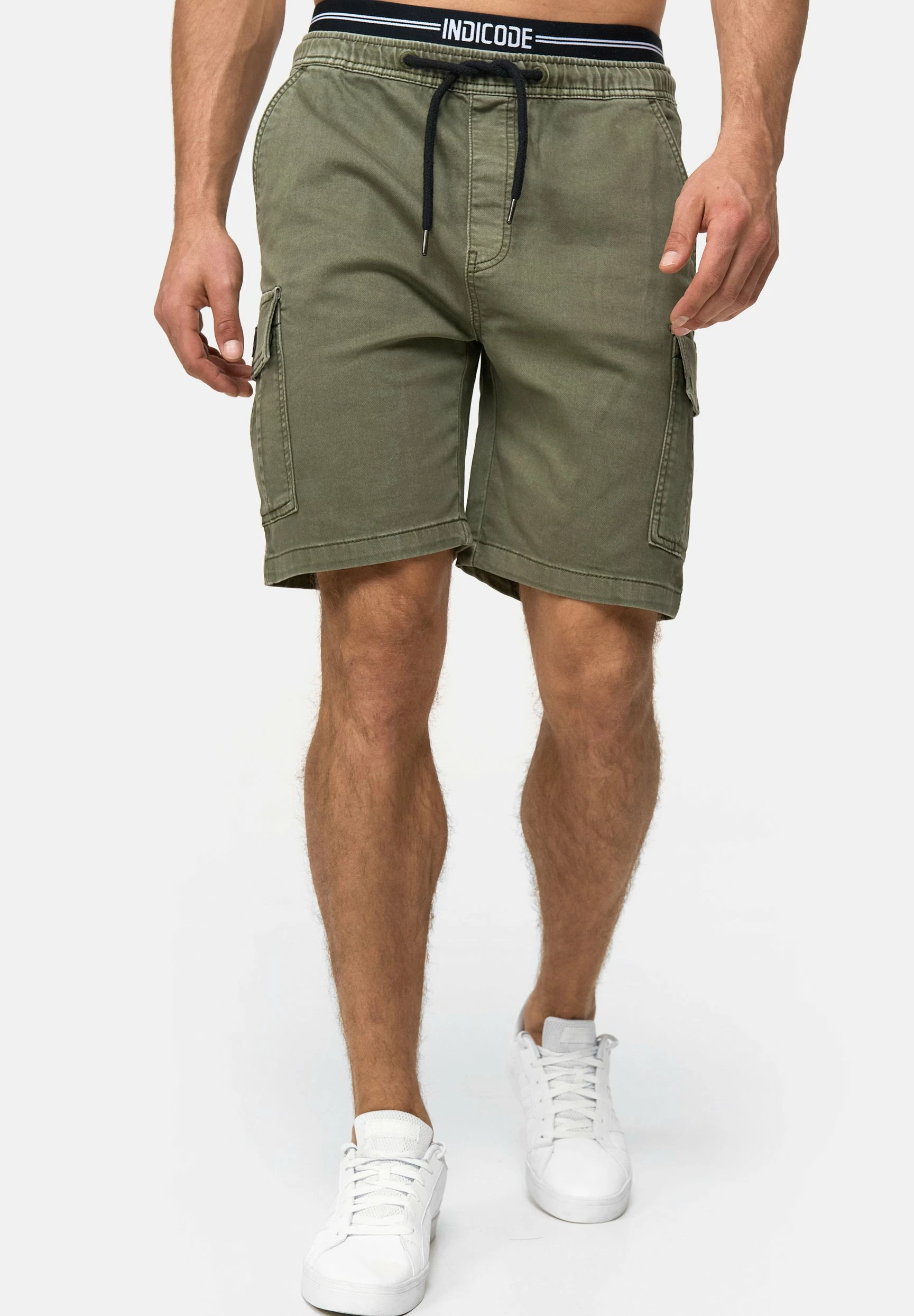Indicode Jeans Rudi - Shorts - Army 3 Indicode Jeans Rudi - Shorts - Army