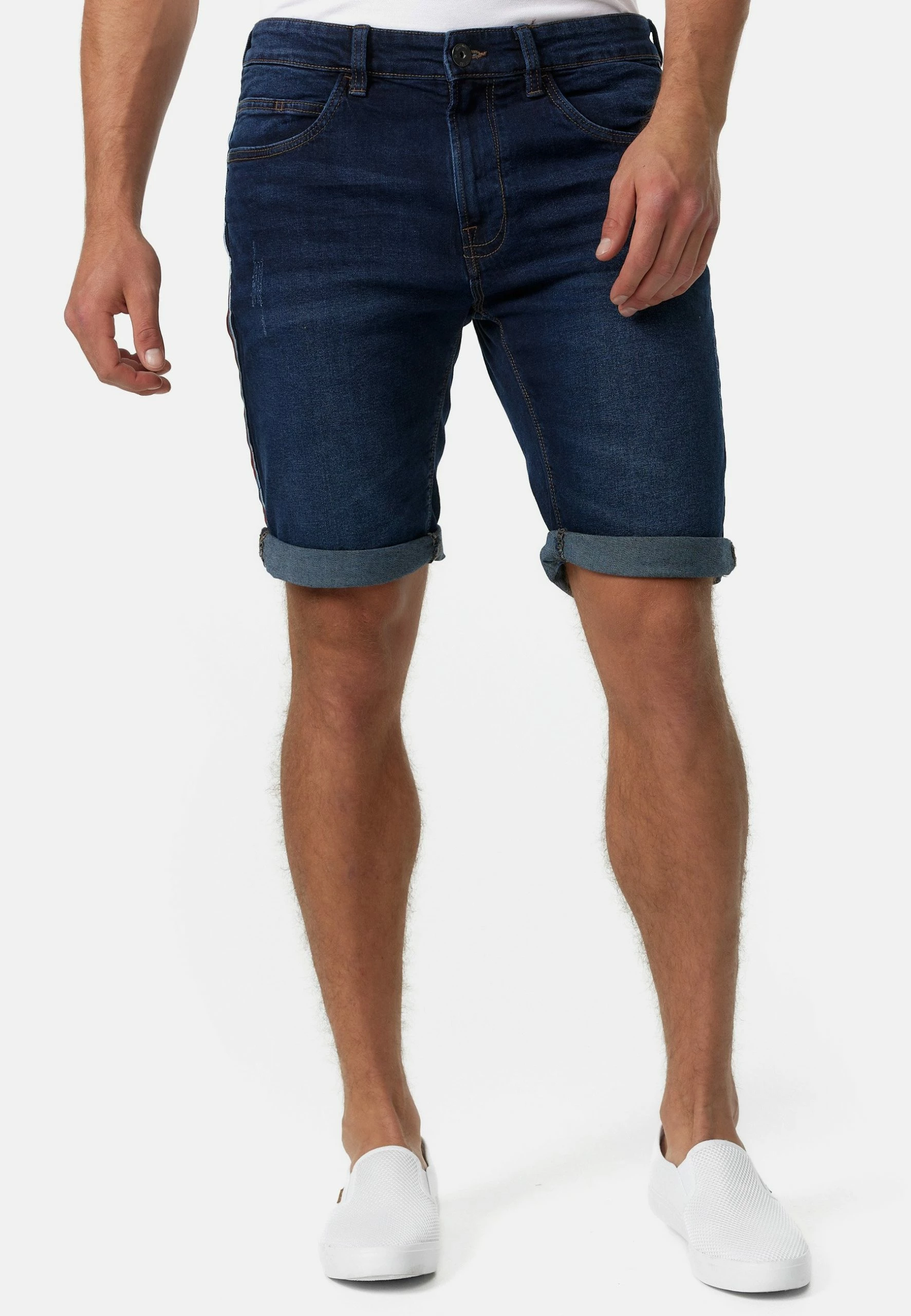 Indicode Jeans Jeansshort - Dark Blue 3 Indicode Jeans Jeansshort - Dark Blue