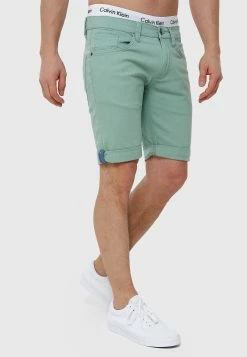 Indicode Jeans Villeurbanne - Jeansshort - Granite Green -Indicode Jeans Verkoop winkel c4827911fc3d423ca7c77edf30fd6ebe