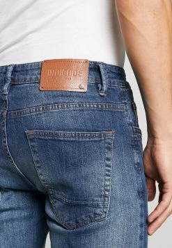 Indicode Jeans Tony - Slim Fit Jeans - Mid Indigo -Indicode Jeans Verkoop winkel c6bc2f774e614e18aecc909dccd39540