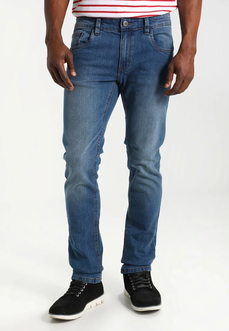 Indicode Jeans Pittsburg - Slim Fit Jeans - Medium Indigo 3 Indicode Jeans Pittsburg - Slim Fit Jeans - Medium Indigo