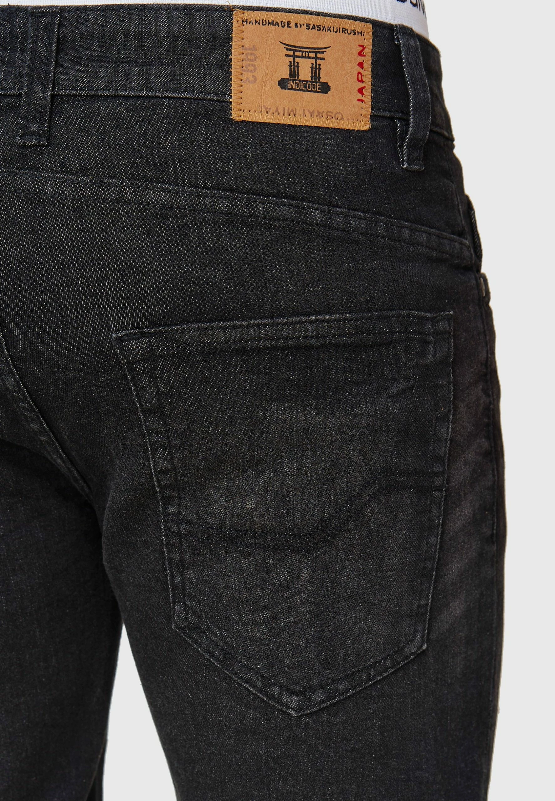 Indicode Jeans Roberts - Jeansshort - Black 7 Indicode Jeans Roberts - Jeansshort - Black - Afbeelding 5