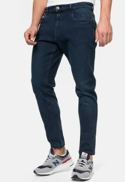 Indicode Jeans Daddy - Slim Fit Jeans - Dark Night -Indicode Jeans Verkoop winkel d3a6f38e2f67431696129489e9fd09c5