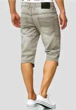 Indicode Jeans Jeansshort - Light Grey -Indicode Jeans Verkoop winkel de67b3587e9d4c8eb26f125ebed74a76