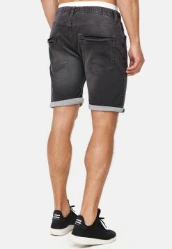 Indicode Jeans Kadin- Jeansshort - Black -Indicode Jeans Verkoop winkel e039ba7f228e4861bb6c9f59d3d66e1d