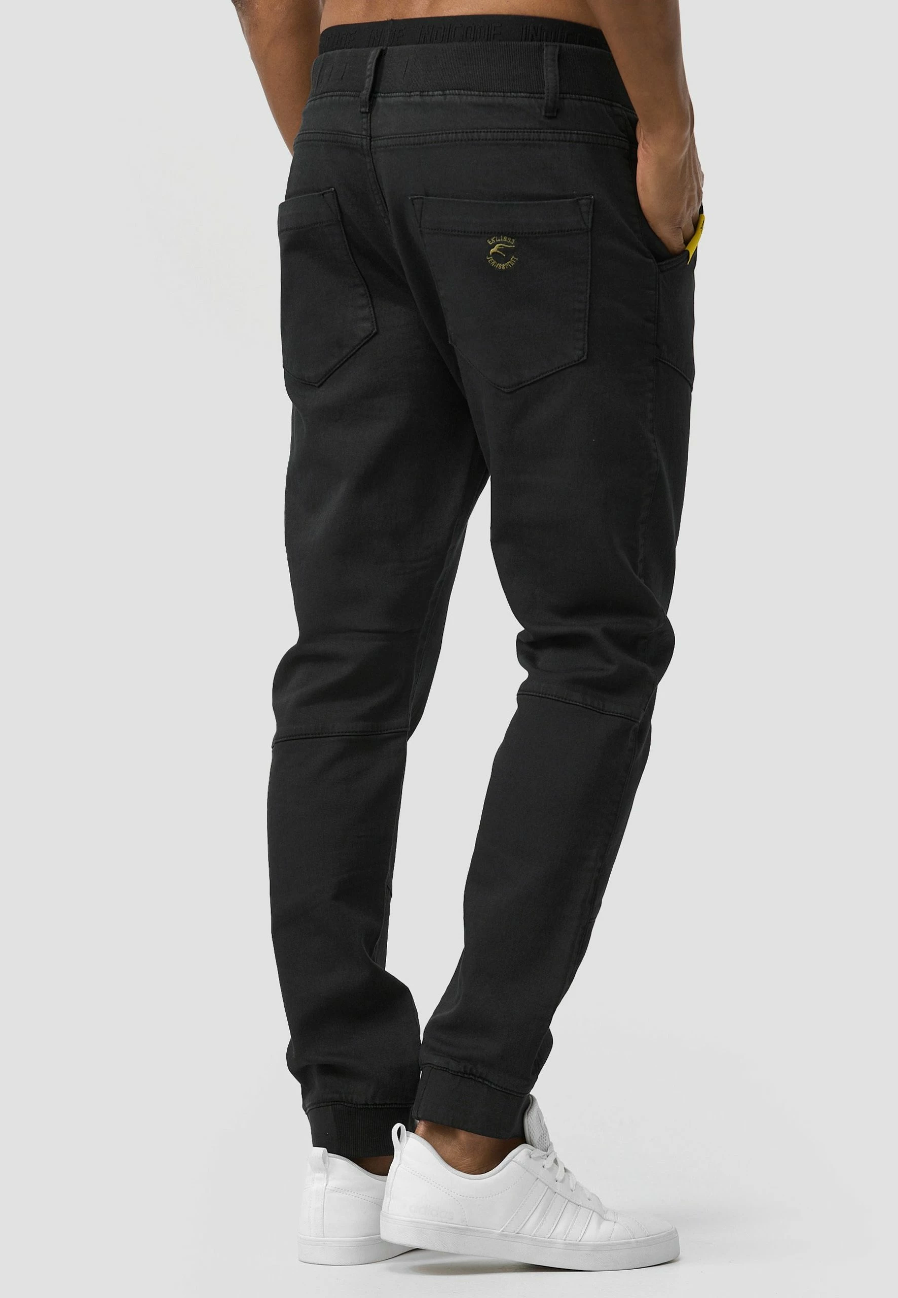 Indicode Jeans Zannes - Slim Fit Jeans - Black 5 Indicode Jeans Zannes - Slim Fit Jeans - Black - Afbeelding 3
