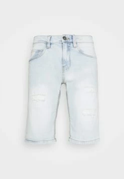 Indicode Jeans Kaden Holes - Jeansshort - Bleached Denim -Indicode Jeans Verkoop winkel eda467acb597498e864683d650409917