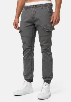 Indicode Jeans Hills - Jeans Tapered Fit - Dk Grey -Indicode Jeans Verkoop winkel f18058568fc547828035a222c0ea8ff3