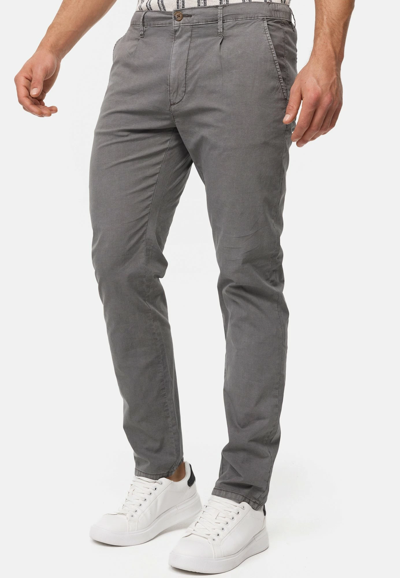 Indicode Jeans Inforty - Straight Leg Jeans - Pewter 6 Indicode Jeans Inforty - Straight Leg Jeans - Pewter - Afbeelding 4