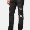 Indicode Jeans Mcintyre - Straight Leg Jeans - Black -Indicode Jeans Verkoop winkel f635f0c7f7fb48c8a8144ccbdf6215b2