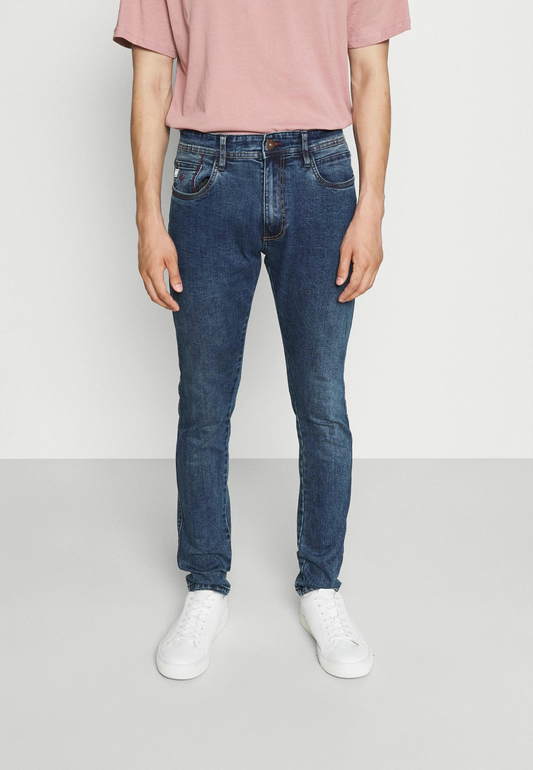 Indicode Jeans Potts - Slim Fit Jeans - Rub Bleach 3 Indicode Jeans Potts - Slim Fit Jeans - Rub Bleach
