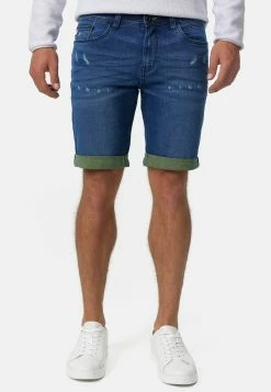 Indicode Jeans Zalento - Jeansshort - Dark Blue