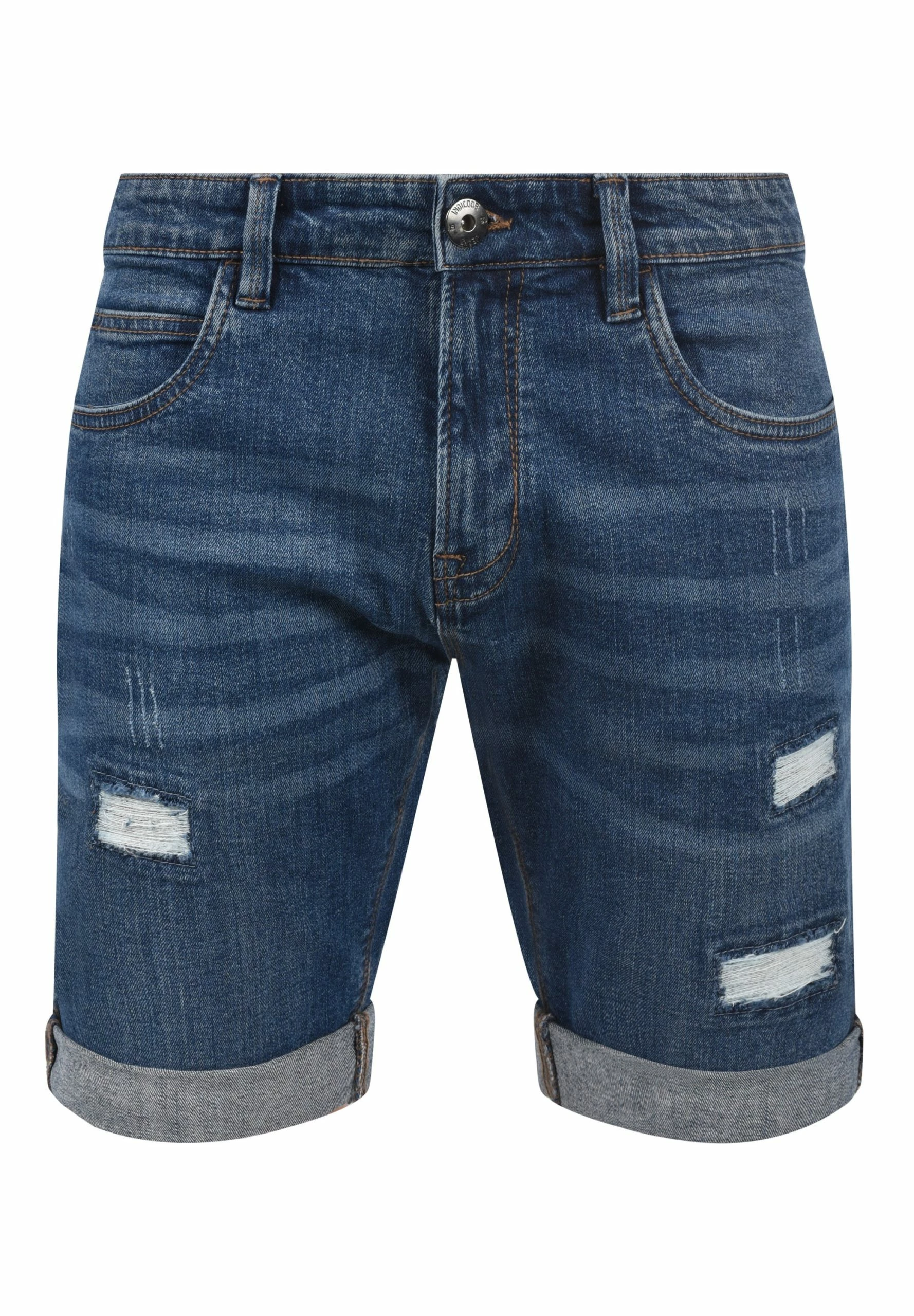 Indicode Jeans Idhallow - Jeansshort - Blue 6 Indicode Jeans Idhallow - Jeansshort - Blue - Afbeelding 4