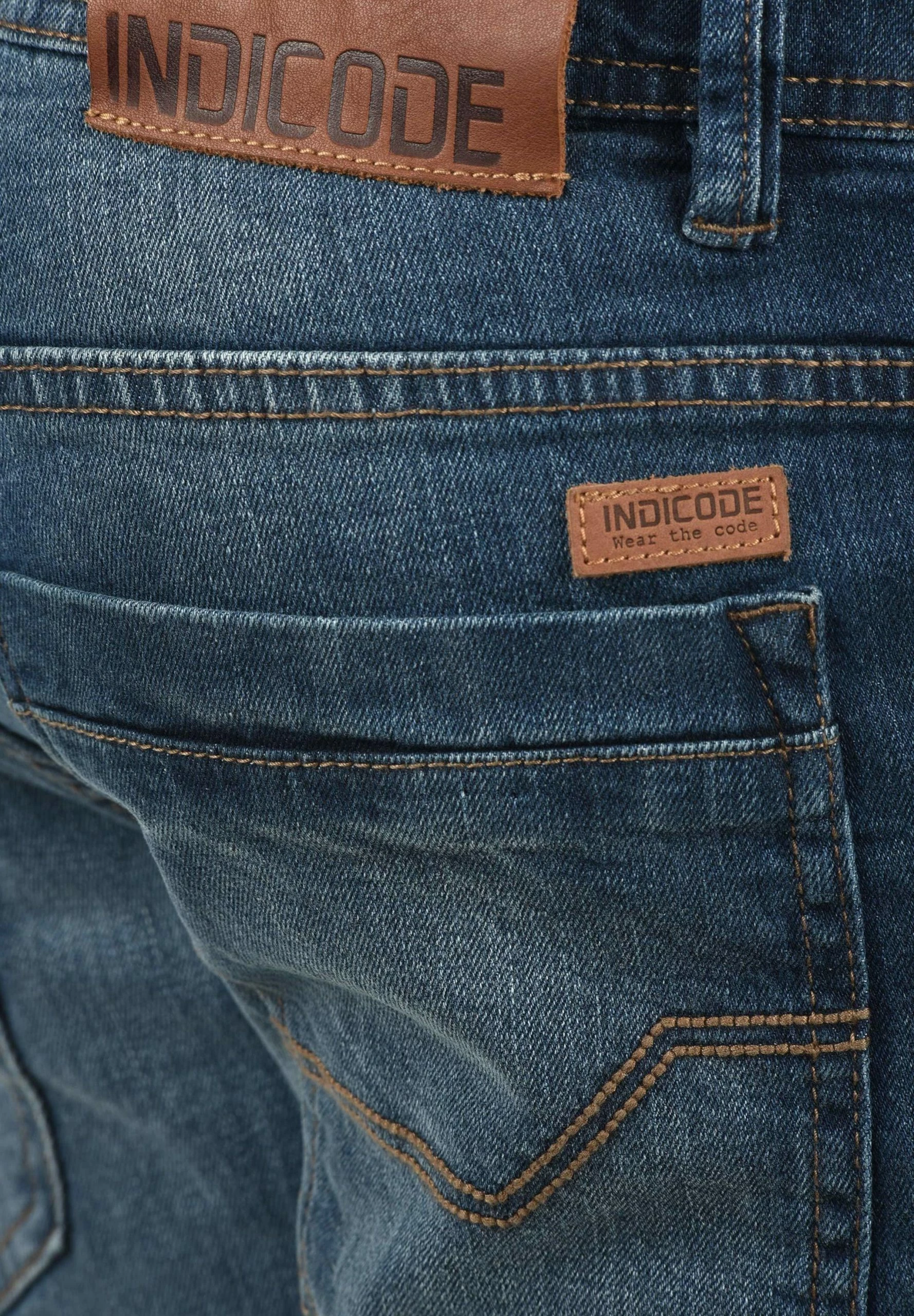Indicode Jeans Idalessio - Jeansshort - Blue 7 Indicode Jeans Idalessio - Jeansshort - Blue - Afbeelding 5